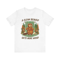 Load image into Gallery viewer, A Clean Beaver Gets More Wood Tee
