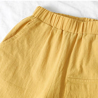 Load image into Gallery viewer, Kids Toddler Boys Shorts With Pocket Spring Summer Shorts Cotton Elastic Waist Fashion Short Pants Fashion Children Clothes
