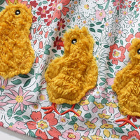 Load image into Gallery viewer, Kids Clothes Dresses Children&#39;s Clothing Baby Girls 2025 Autumn Spring Cotton Long Sleeves Cartoon Flowers Princess Dresses
