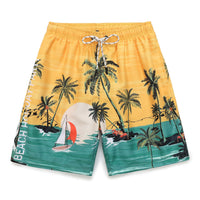 Load image into Gallery viewer, Coconut Pattern Beach Shorts For Men And Women

