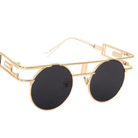 Load image into Gallery viewer, NewSteampunk Sunglasses Women Round Men Gothic Vintage
