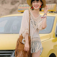 Load image into Gallery viewer, Women&#39;s Cut-out Beach Coat Sunscreen Clothes
